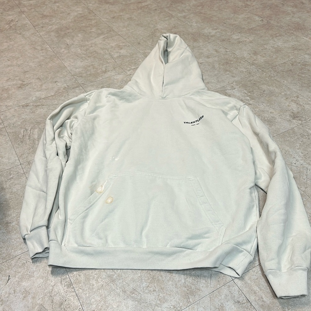 @ Talentless hoodie size large